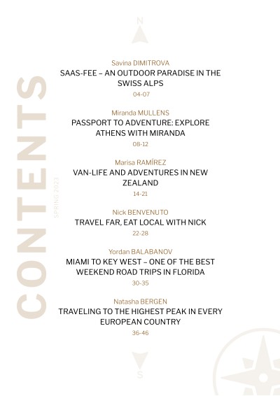 Travel Inspiration Magazine | Issue 01